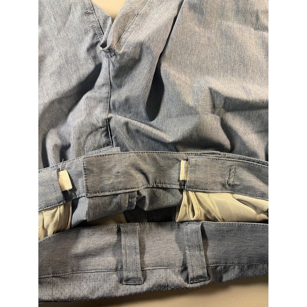 Huk Fishing Shorts Mens XL Blue Heather Performance Stretch Board Shorts 9 Insea - Picture 7 of 8